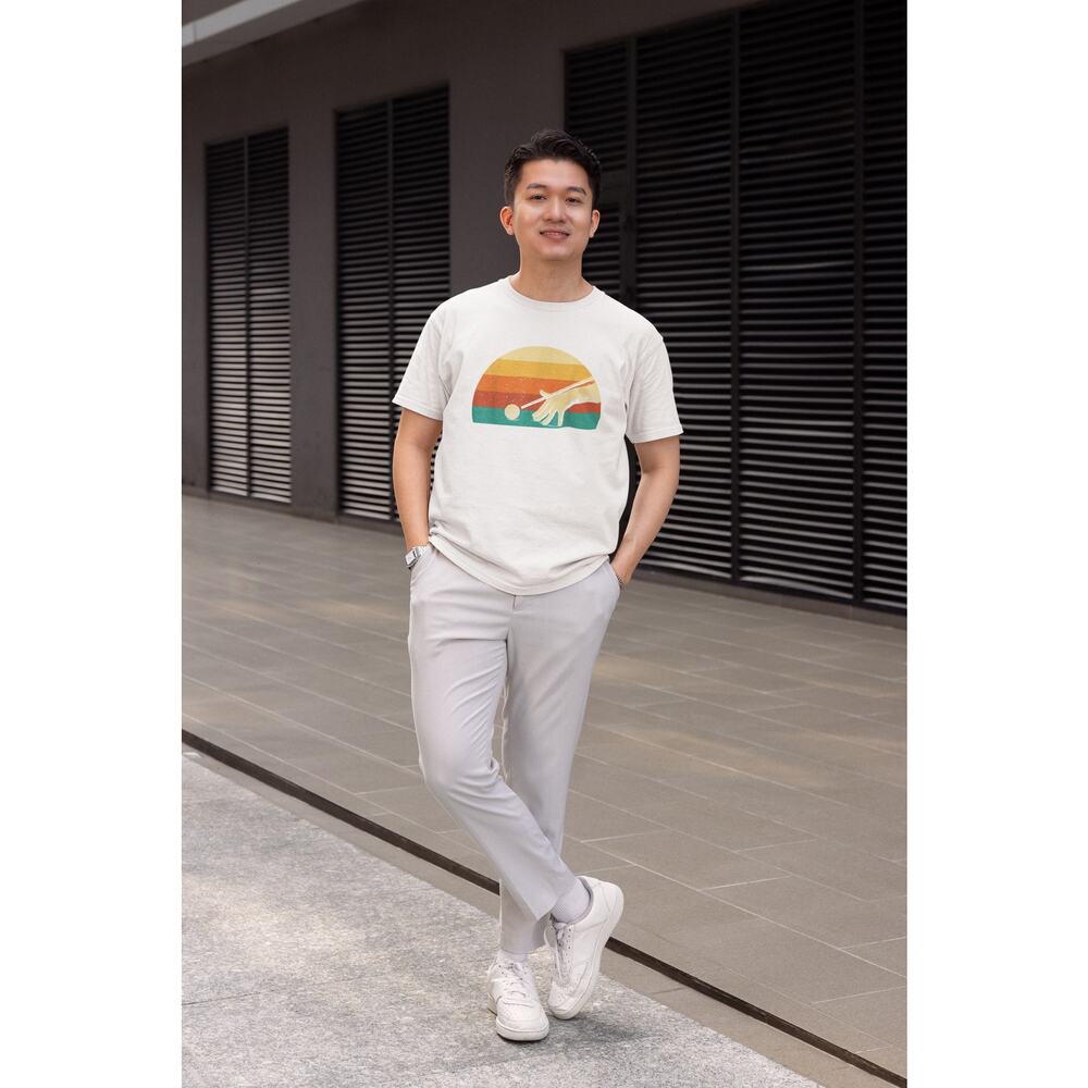 Retro Billiards 8 Ball Pool Tournament T-Shirt | Unisex Gildan Heavyweight Tee
